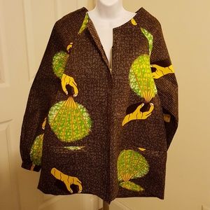 African print jacket